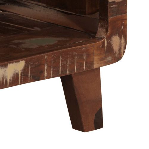 ТВ шкаф 105x46x32 см, масивна дървесина, регенерирана