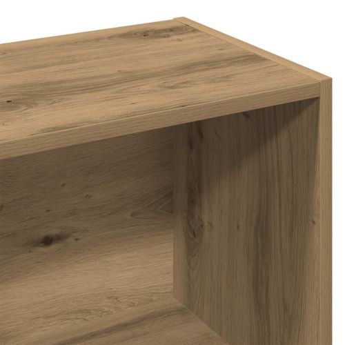 Библиотека, занаятчийски дъб, 50x25x104 см