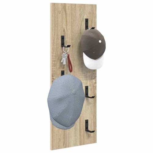 Стенен закачалка за палта Сонома дъб 30 x 1,5 x 80 см