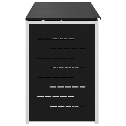Съхранение на контейнер Черно 276 x 77,5 x 112,5 см