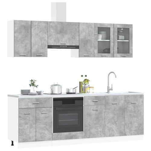 Кухненски единица Lyon 8 pcs Инженерно дърво