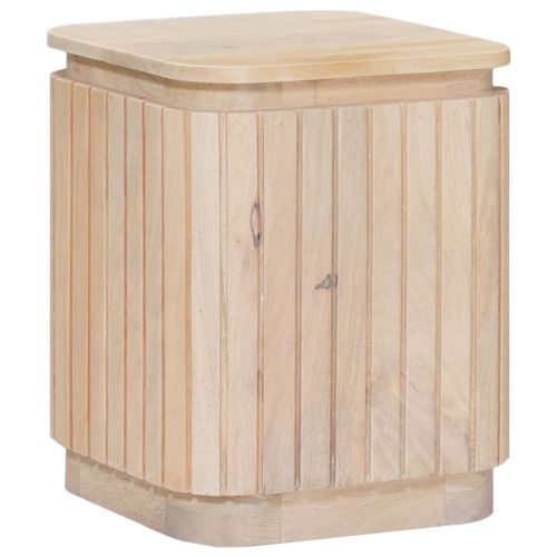 Ръчно изработен комплект масички 2 pcs Бяло 45 x 45 x 45 cm