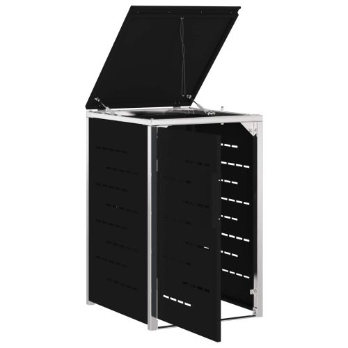 Съхранение на контейнер Черно 77,5 x 69 x 112,5 см