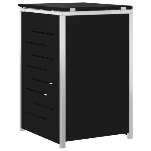 Съхранение на контейнер Черно 77,5 x 69 x 112,5 см