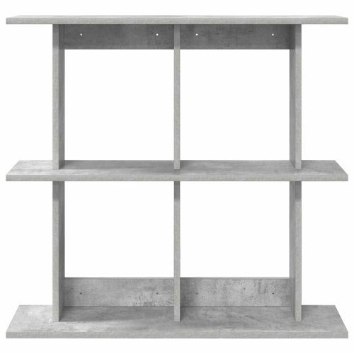 Стенен рафт Монтиране на стена Сиво 100 x 20 x 75 см