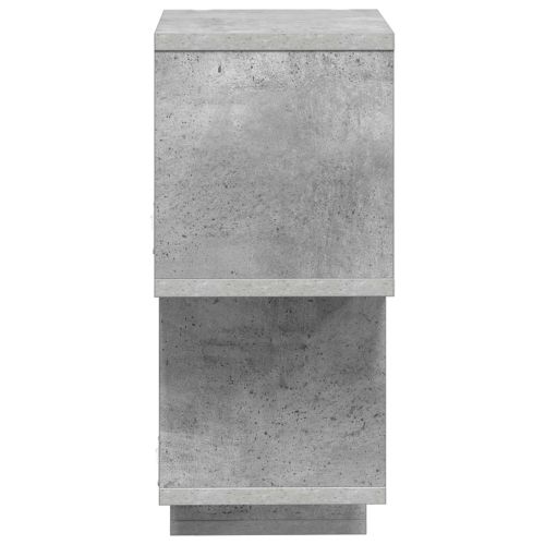 Плаващ рафт Монтиране на стена Сиво 87 x 20 x 55 см