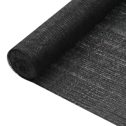 Засенчваща мрежа черна 1,8x10 м HDPE 75 г/м²