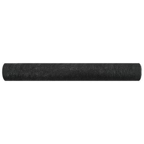 Засенчваща мрежа черна 1,8x10 м HDPE 75 г/м²