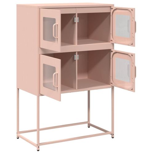 Висока дъска Pink 68x39x107 cm Стомана