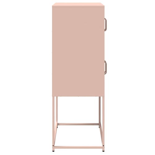 Висока дъска Pink 68x39x107 cm Стомана