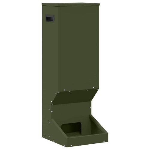 С feeder за елени Маслинено зелено 28 x 30 x 80 см