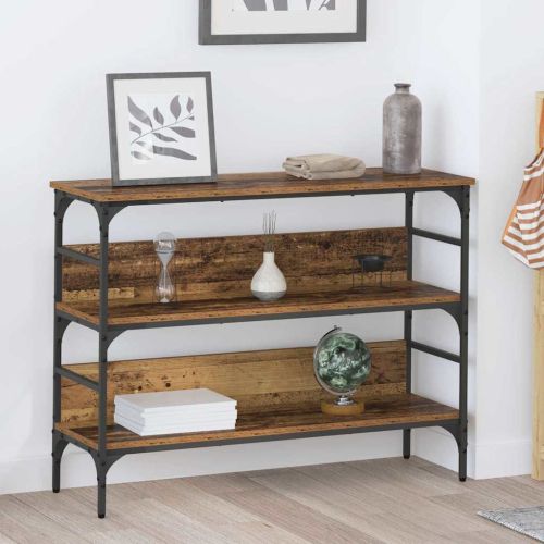 Конзолна маса Старо дърво 100 x 32 x 75 см Инженерно дърво