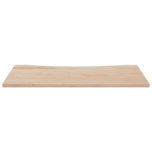 Плот за бюро, 110x55x2,5 см, борово дърво масив