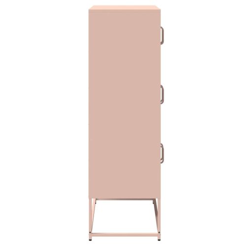 Висока дъска Pink 68x39x123 cm Стомана