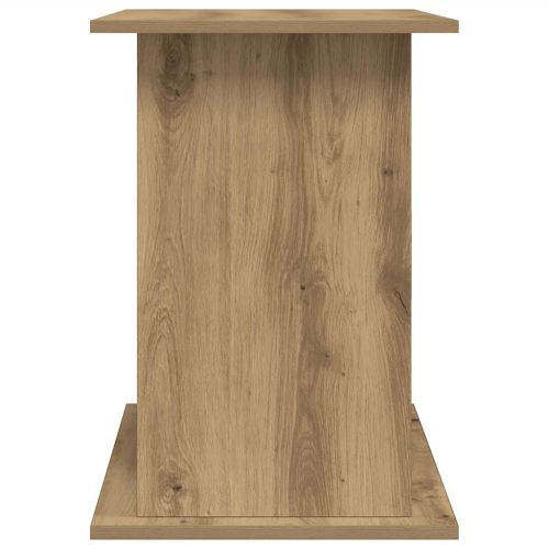 Стойка за аквариум, дъб, 101x41x58 см, инженерно дърво
