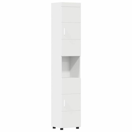 Комплект мебели за баня TULUM 5 pcs Бяло 60 x 34 x 63 см