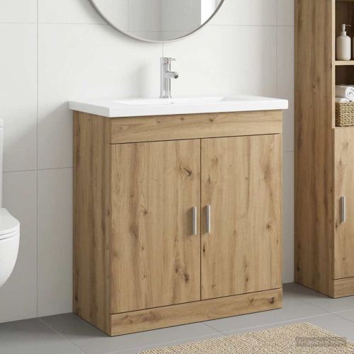 Комплект мебели за баня Дъб артизан 81 x 40 x 84,5 см