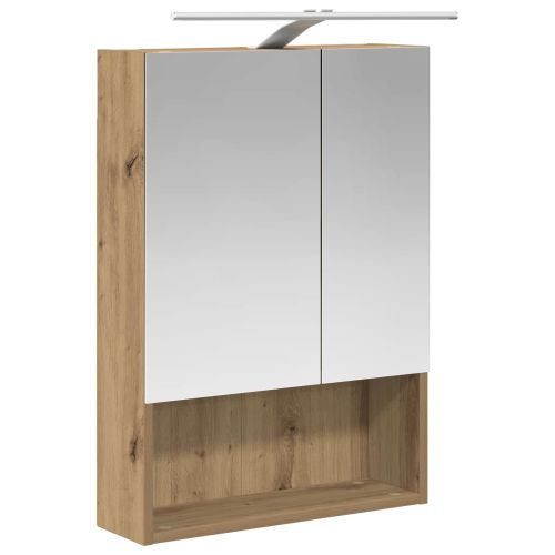 Комплект шкафове за баня 5 pcs Дъб артизан 50 x 14,5 x 70 см