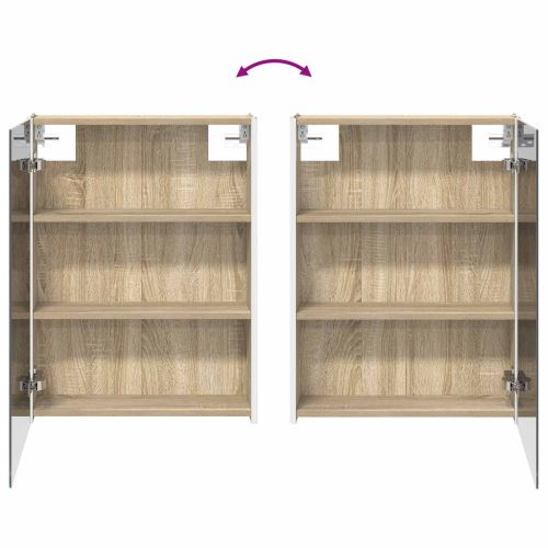 Комплект шкафове за баня 5 pcs Дъб сонома 53 x 15,5 x 70 см