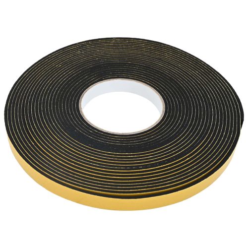 Самоотлепваща се пяна лента Черно 20mm x 10m CR пяна
