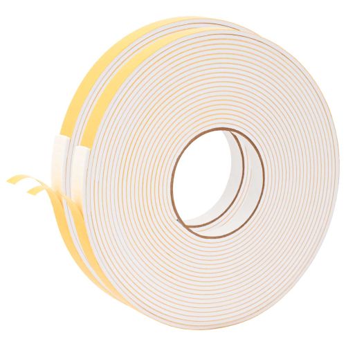 Самоотлепваща се пяна лента 2 pcs Бяло 15mm x 10m CR пяна