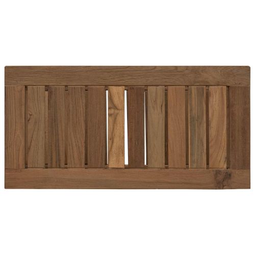 Маса за баня Натурално 60 x 30 x 45 cm Солидно тиково дърво