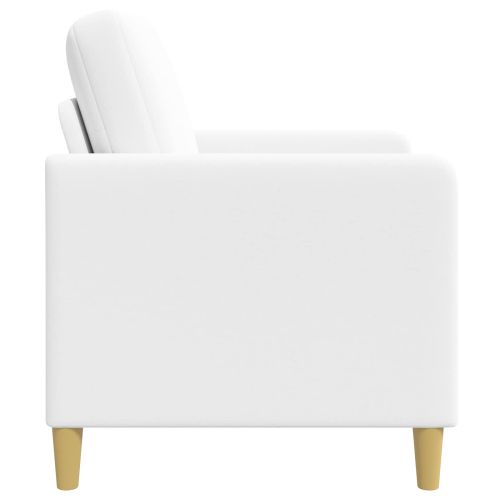 Диван с storage Бяло 72 x 78 x 87 см Полиестер