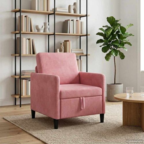 Диван с storage Розово 72 x 78 x 87 см Полиестер