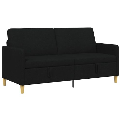 Диван с storage Черно 172 x 78 x 87 см Полиестер