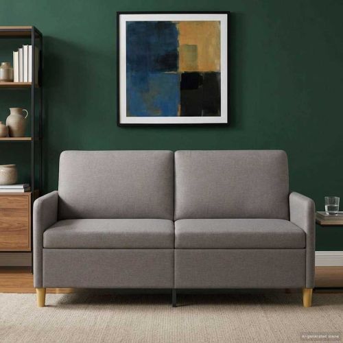 Диван с storage Таупе 172 x 78 x 87 см Полиестер