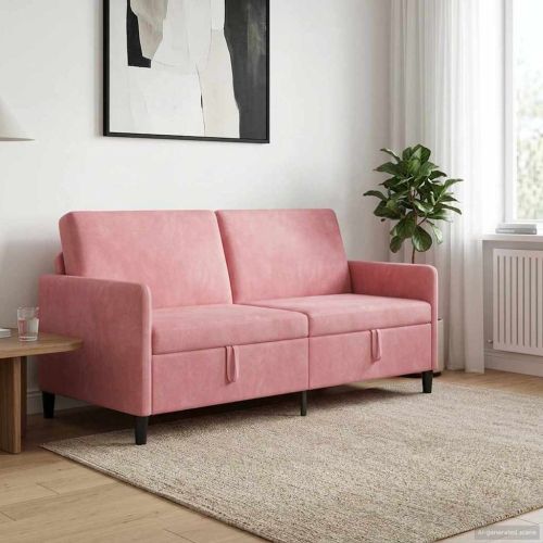 Диван с storage Розово 172 x 78 x 87 см Полиестер