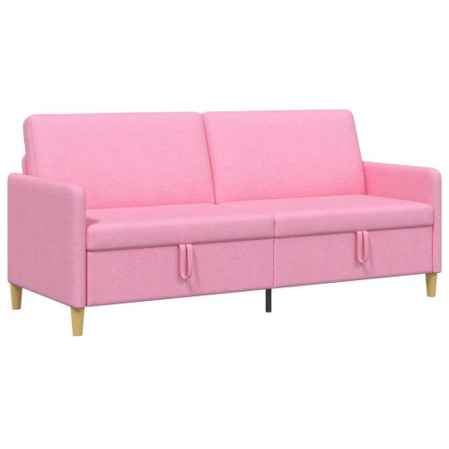 Диван с storage Розово 192 x 78 x 87 см Полиестер