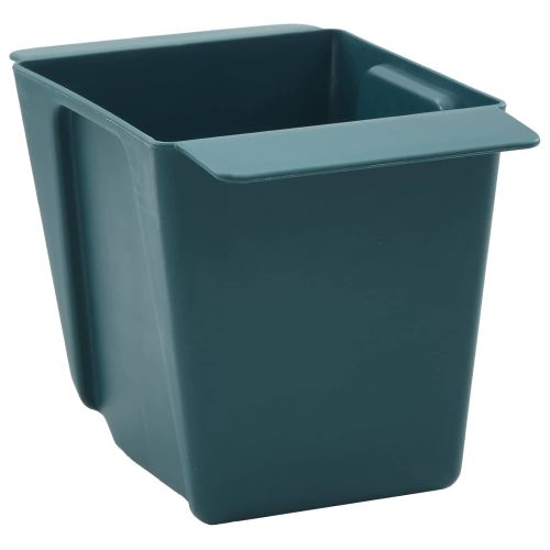 Кутиите за цветя за евро палети 12 pcs Зелено 14 x 9 x 9,5 см