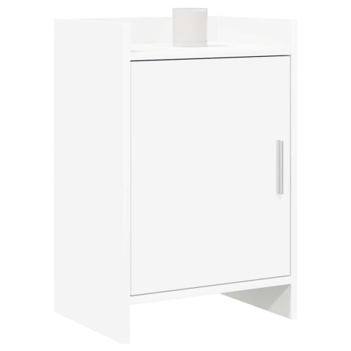Нощни маси 2 pcs Бяло 40 x 30 x 60 cm Инженерна дървесина