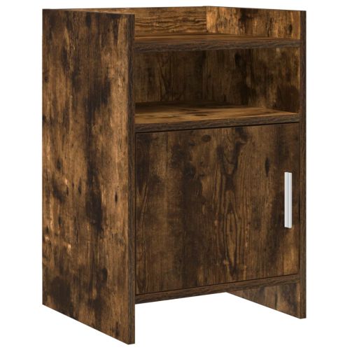 Нощни маси Опушен дъб 40 x 36 x 60 см Инженерна дървесина