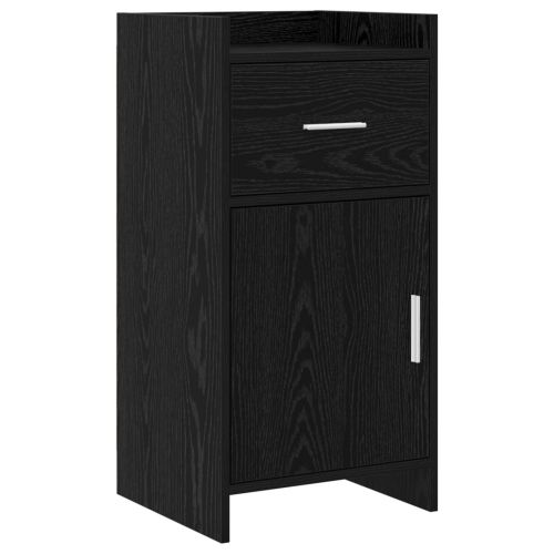 Служебен шкаф Черен дъб 40 x 36 x 80 см Инженерна дървесина