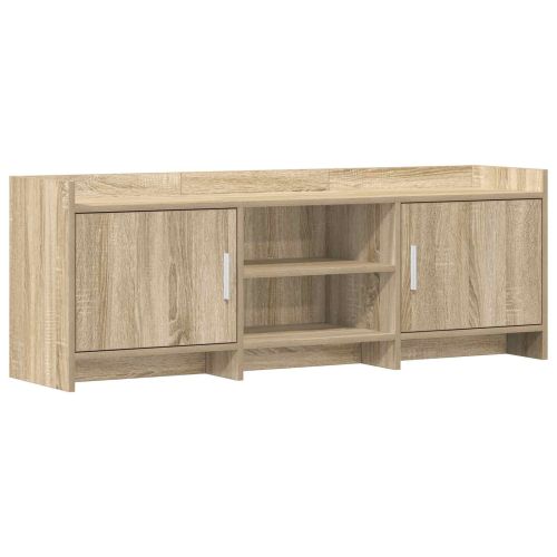 ТВ шкаф 130 x 33 x 47 см Дъб сонома Инженерна дървесина