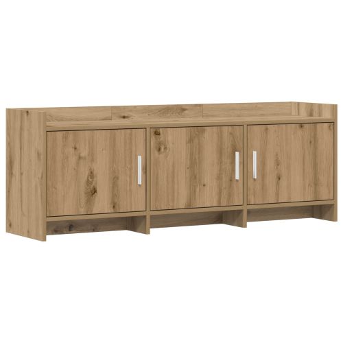 ТВ шкаф 130 x 33 x 47 см Дъб артизан Инженерна дървесина