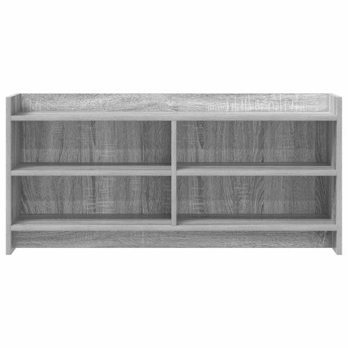 ТВ шкаф 100 x 33 x 47 см Сив Сонома Инженерна дървесина