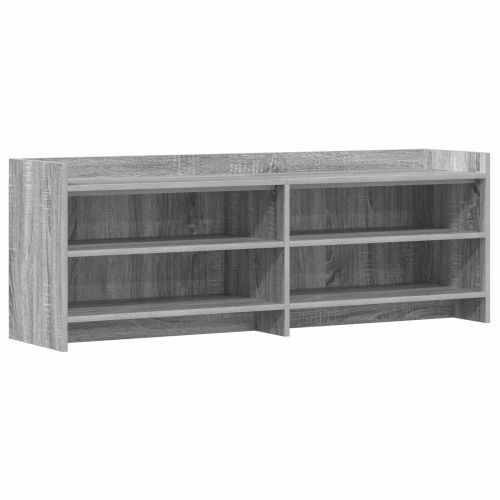 ТВ шкаф 135 x 33 x 47 см Сив Сонома Инженерна дървесина