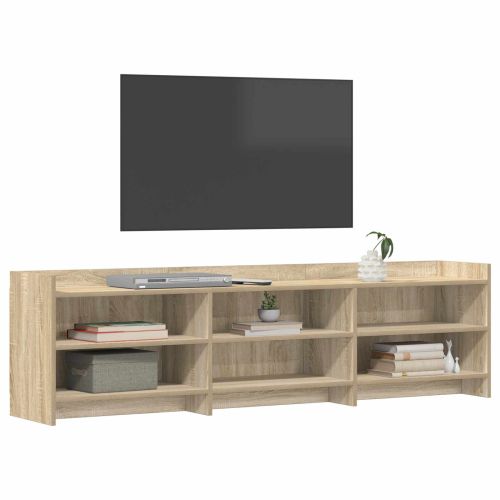 ТВ шкаф 168 x 33 x 47 см Дъб сонома Инженерна дървесина