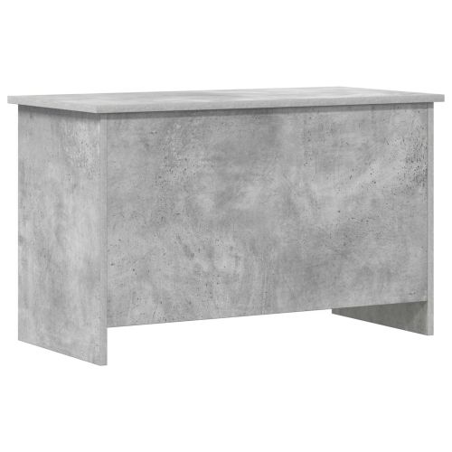 Складов сандък Бетонно сиво 80 x 40 x 50 cm Инженерна дървесина