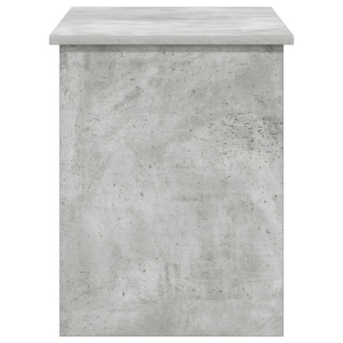 Складов сандък със съхранение Бетонно сиво 100 x 40 x 50 cm