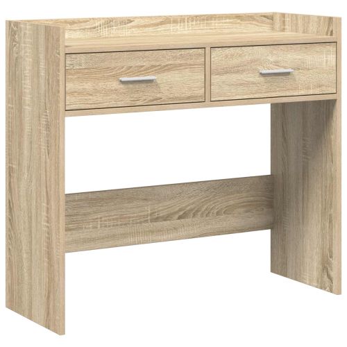 Конзолна маса Дъб сонома 90 x 35 x 80 см Инженерна дървесина