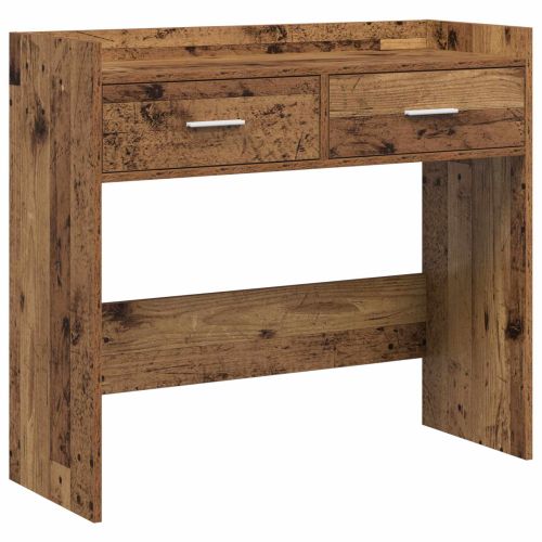 Конзолна маса Старо дърво 90 x 35 x 80 см Инженерна дървесина