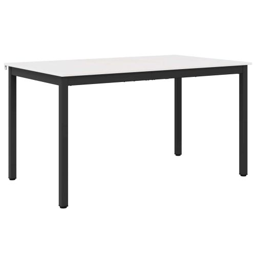 Трапезна маса Бяло 150 x 90 x 75 cm Солидно борово дърво