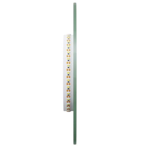 LED огледало за баня, 50x20 см, овално