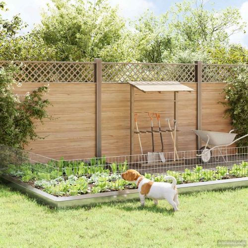 Оградата за градината с колчета 48 pcs 95 x 50 см Mesh