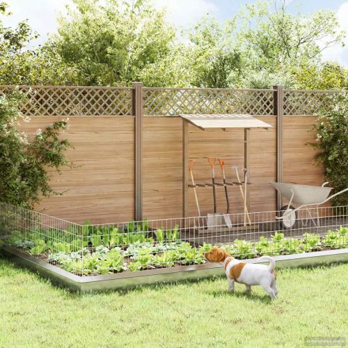 Оградата за градината с колчета 24 pcs 115 x 50 cm Mesh