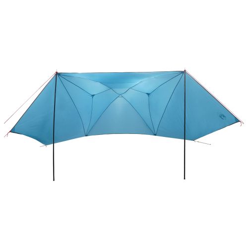 Автомобилна палатка Синьо 350 x 250 cm Полиестер и стомана